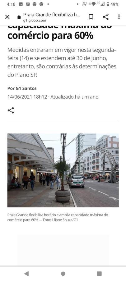 Apartamento Boqueirao Praia Grande Екстер'єр фото